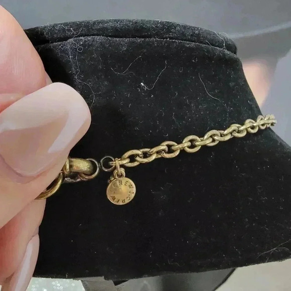 J. Crew Crystal Rectangle, Oval and Teardrop Statement Necklace - Picture 3 of 3